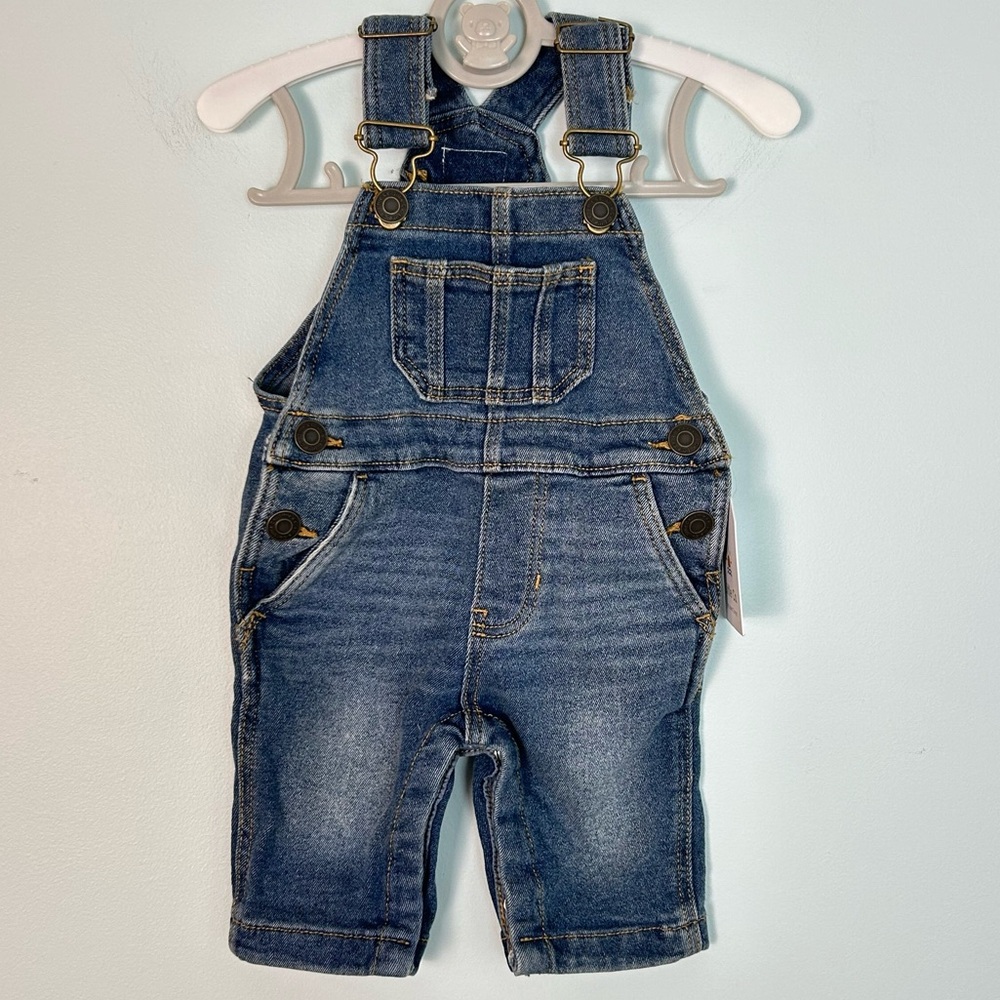 NWT Little Co. by Lauren Conrad Organic Cotton Denim Overalls